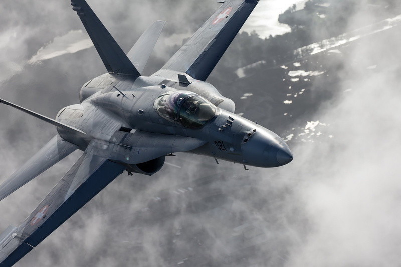 Warplane, McDonnell Douglas CF-18 Hornet, Jet Fighter, Jet Fighters, 1080P, Aircraft