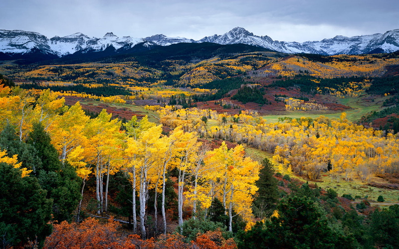 1080P, autumn, sneffels, range