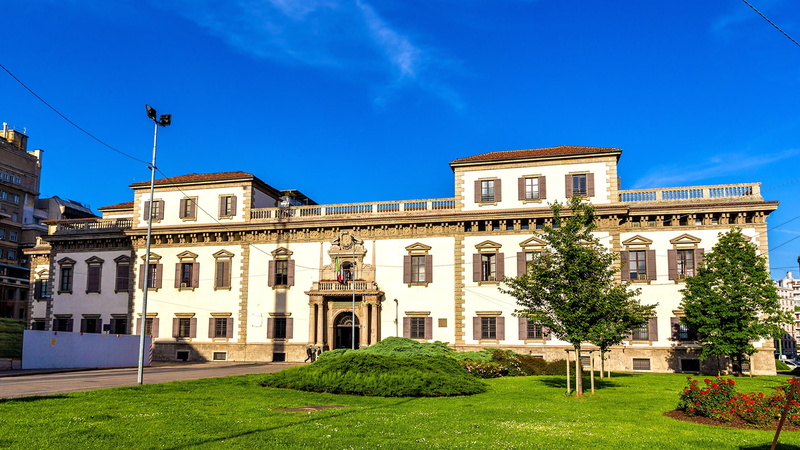 milan, italia, 2K, blanco, palacio