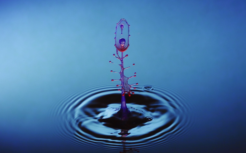 x, water, ripples, space, drops, water drops, hd, splashes, 2560x1600 px, macro, simple background, simple, px, background, 2K, art