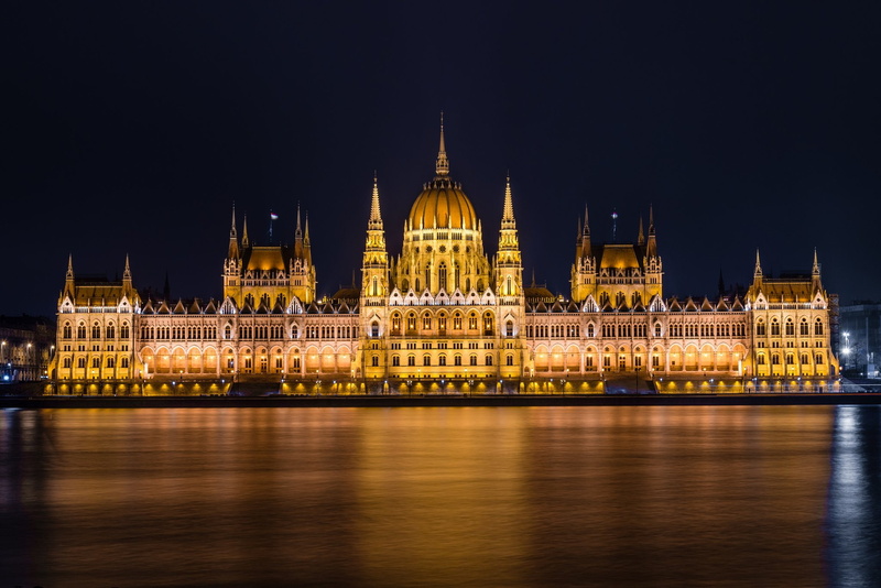 palacio, budapest, hungria, 1080P, congreso