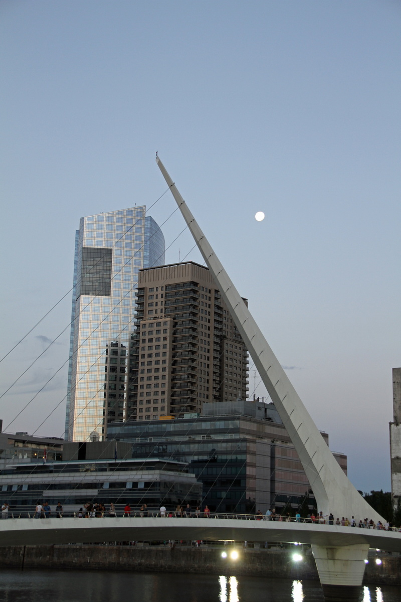 outdoors, nature, city, low angle view, buenos, bridge, building, argentina, madero, built Structure, 5K, connection, puerto, modern, day, travel, architecture