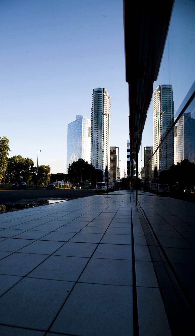 cityscape, tall - high, transportation, built structure, nature, sky, no people, building, puerto madero, 4K, city life, office building exterior, landscape