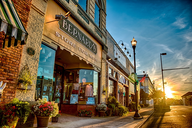 sunset, Store, lot, petaled, Architecture, Nikon, bernard, USA, 5K, Outdoors, flower, restaurant, Alabama, Lightroom, clouds, Anytown, s, HDR, men, street