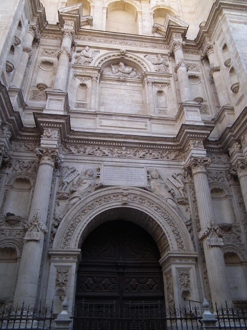 low angle view, spain, travel, building exterior, place of worship, belief, religion, granada, architecture and art, building, art and craft, history, travel destinations