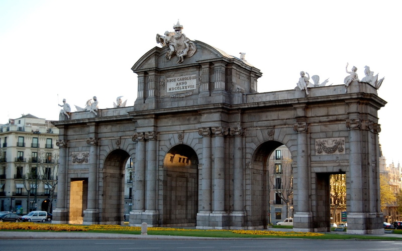 Monuments, Puerta de Alcalá, 1080P