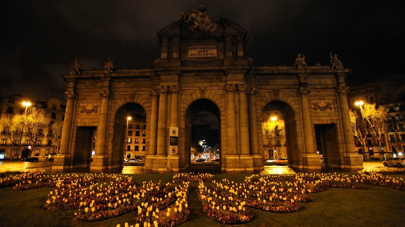 Puerta de Alcalá, Monuments, 1080P