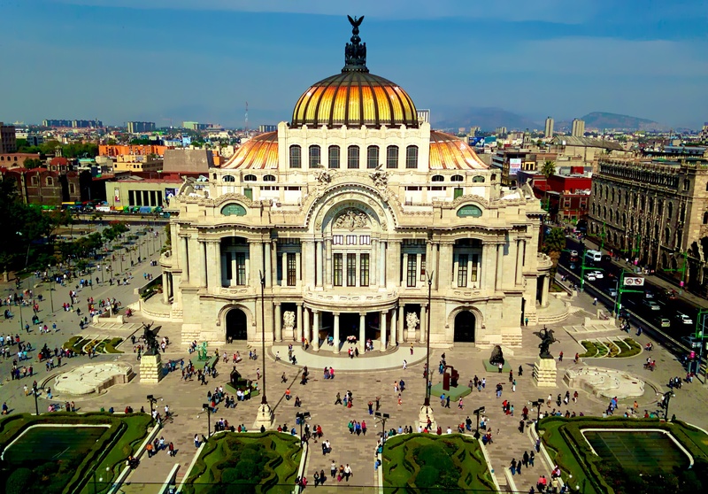 fine arts, crowd, nature, tourist, view, built structure, concrete, travel destinations, city life, history, landscape, tourist attraction, architecture