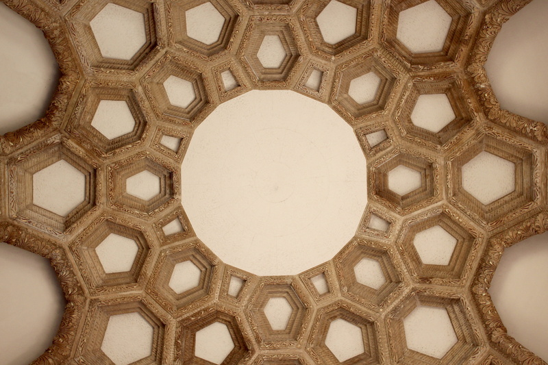 architecture and art, circle, directly below, architectural feature, united states, low angle view, cupola, ornate, architecture, ceiling, no people, shape