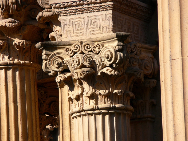 representation, bas relief, architecture and art, francisco, classical, elaborate, low angle view, pattern, palace fine arts, fine, history, art and craft