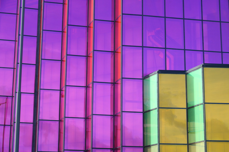 purple, portugal, pattern, architecture, pink color, building exterior, continente, glass, full frame, building, wall, porto, modern, shopping, wall - building feature