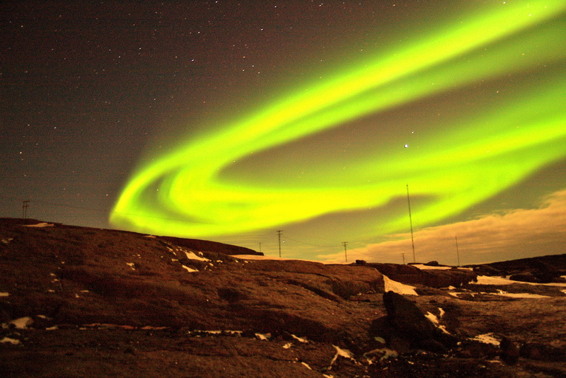 light, nature, astronomy, scenics - nature, finland, night, aurora, environment, power in nature, lights, greenland, sweden, 2K, northern, rock - object