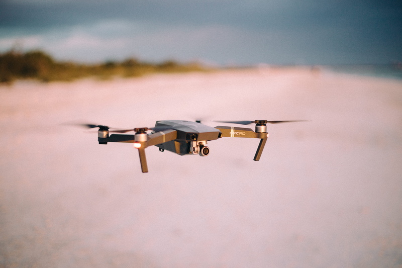 fort myers beach, day, air vehicle, sky, airplane, motion, military training, on the move, dji, hover, propella, drone camera, quadcopter, transportation