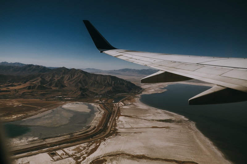 mode of transportation, transportation system, high angle shot, vehicle, sky, journey, aircraft, motion, no people, slc, transportation, traveling, aeroplane