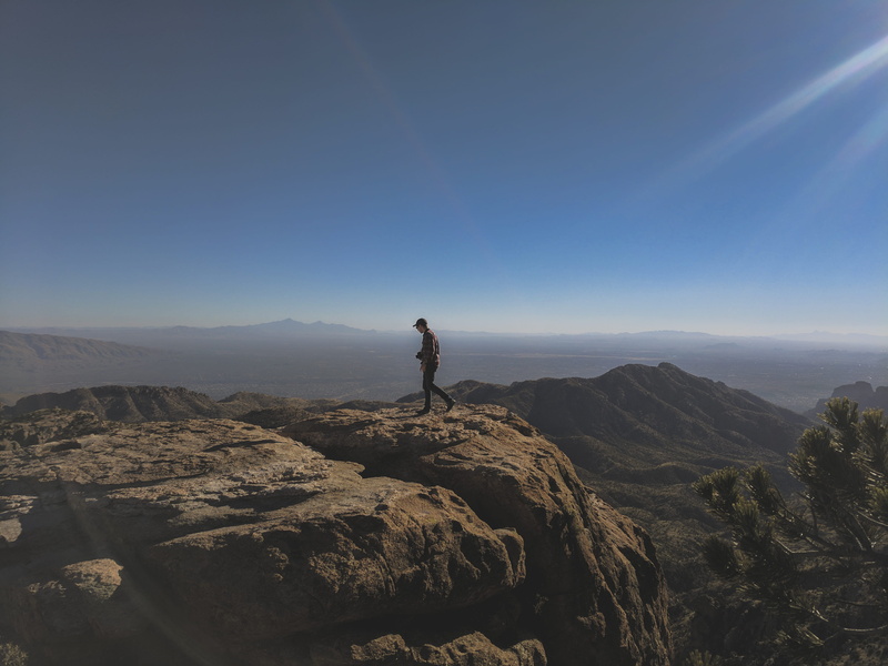 full length, national park, united states, solid, outdoors, non-urban scene, 4K, mountains, standing, friends, holiday, rock, background, hiking, saguaro national park
