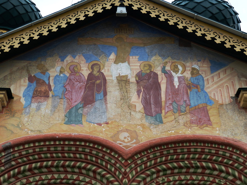 orthodox, passion, spirituality, skull and crossbones, creativity, yaroslavl, 4K, male likeness, place of worship, belief, input, historically, building