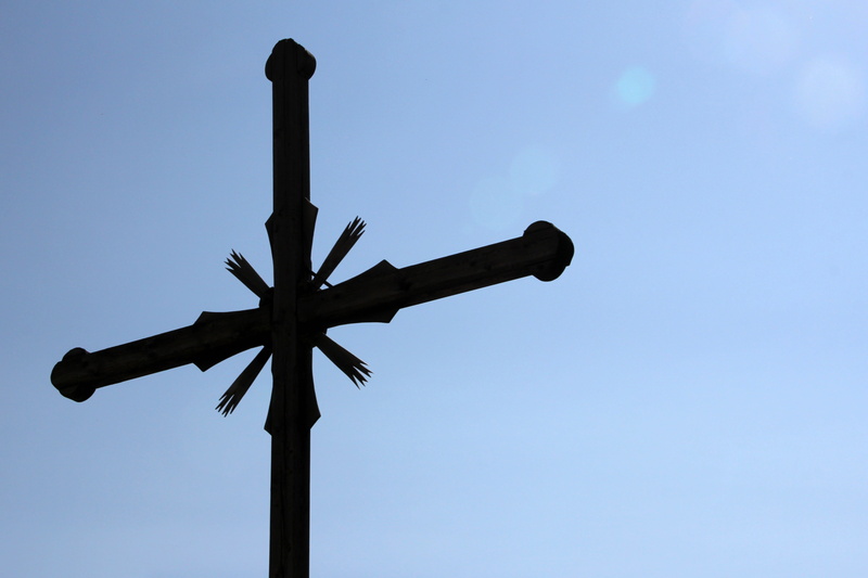 spirituality, christianity, day, silhouette, 5K, old, copy space, Cemetery, no people, jesus, authority, sky, crucifix, cross Shape, nature, religion