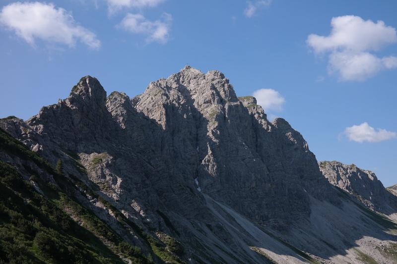 sky, beauty in nature, plant, mountain range, coniferous tree, cloud - sky, mountain peak, cross, environment, 5K, outdoors, mountain, rock, solid, day