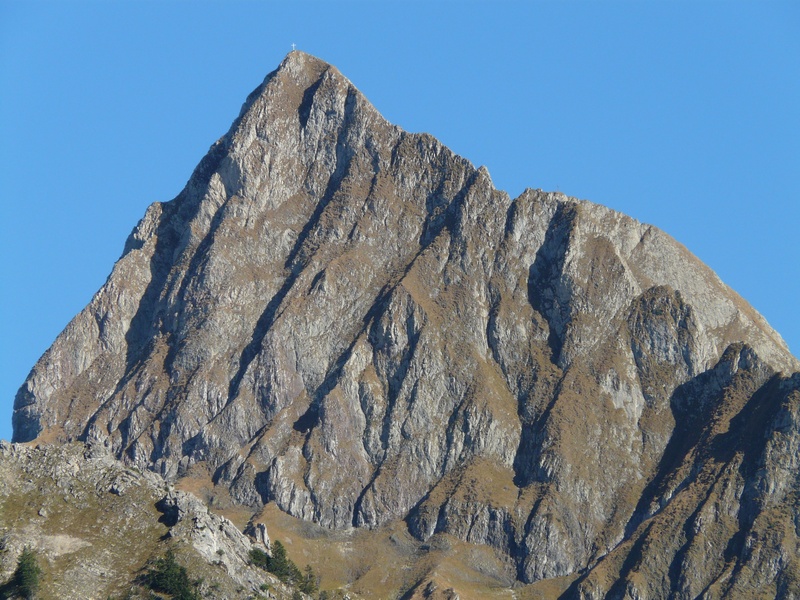 2K, steep, outdoors, geology, cross, non-urban scene, day, beauty in nature, blue, steinig, solid, climate, gerstruben, mountain Peak, arid climate, summit cross