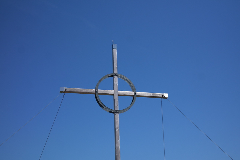 copy space, day, clear sky, 5K, no people, protection, allgäu alps, metal, steel, directly below, bschiesser, nature, sign, technology, communication