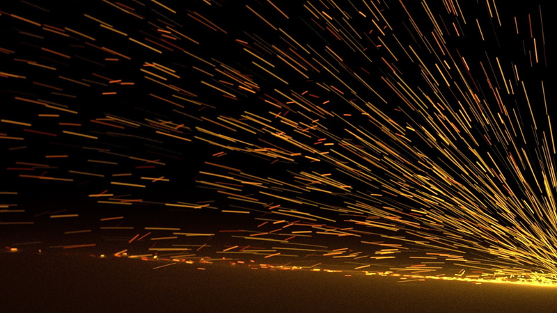 speed, render, sparks, illuminated, celebration, orange color, no people, motion, long exposure, 3d, timelapse, backgrounds, metalworking, weld, industry
