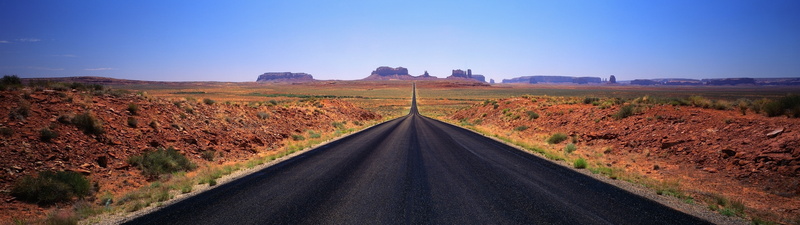 the way forward, outdoors, dirt, semi-arid, sky, transportation, nature landscape desert highway dual screen, no people, environment, travel, 4K, travel destinations