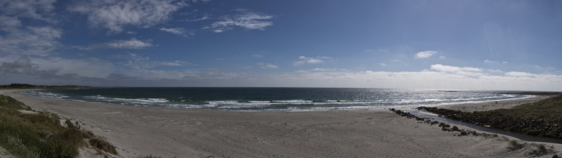 wave, beach, landscape, 4K, motion, sea, land, coastline, cloud - sky, sky, horizon over water, no people, panoramic, waters edge, environment, sand, scenics - nature