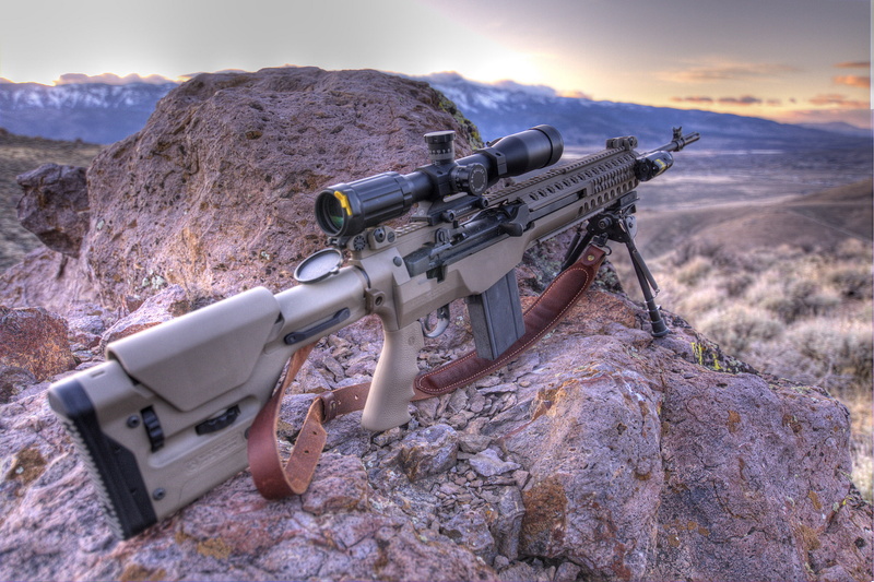 assault, mcs, military, 1080P, guns, landscapes, m14, weapons, troy, rifles, m1a