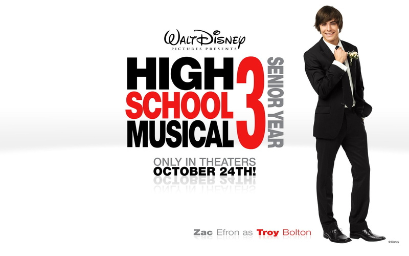 Movie, High School Musical 3: Senior Year, Troy Bolton, 1080P, Zac Efron