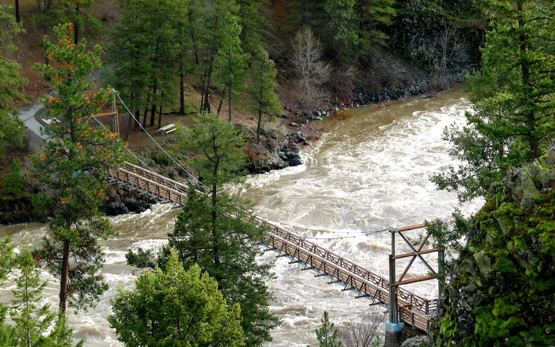 suspension, ravine, environment, river, outdoors, hydroelectric Power Station, connection, bridge, travel, tree, gray, power in nature, landscape, flowing