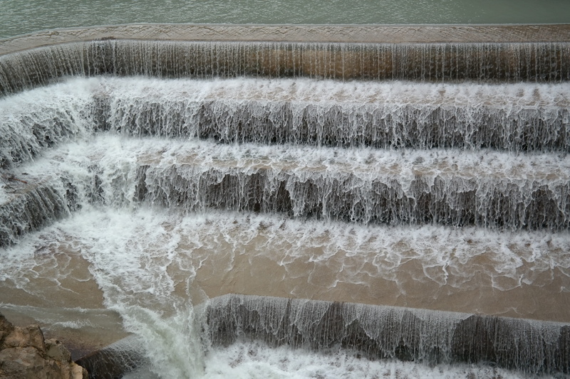 nature, barrages, hydroelectric power station, outdoors, inject, River, places of interest, gradually, plant, bubble, tranquility, flowing, 5K, land, füssen