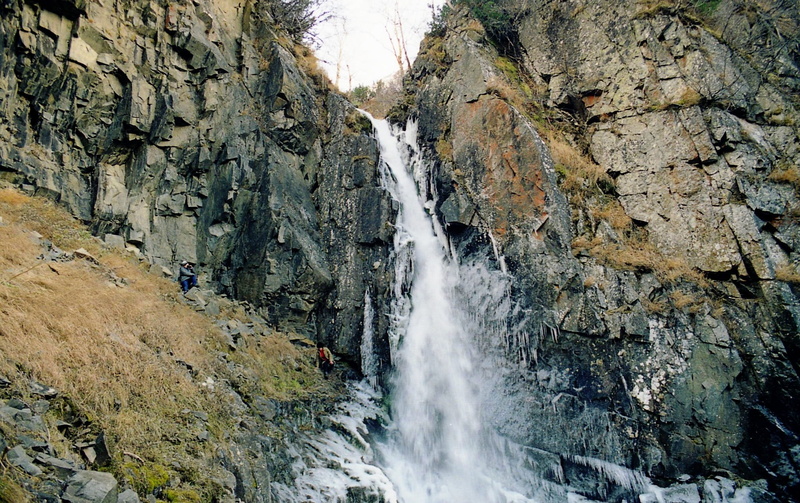 journey, stones, power in nature, mountain landscape, rock formation, beauty in nature, waterfall, kamchatka, spillway, rock - object, motion, highlands