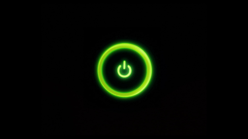 video, xbox, button, power button, x, Green, power, 1080P, games, hd, art