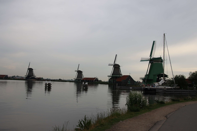 alternative energy, 4K, renewable energy, waterfront, wind, wind mills, travel, no people, sailboat, river, water, netherlands, turn, wind power, transportation
