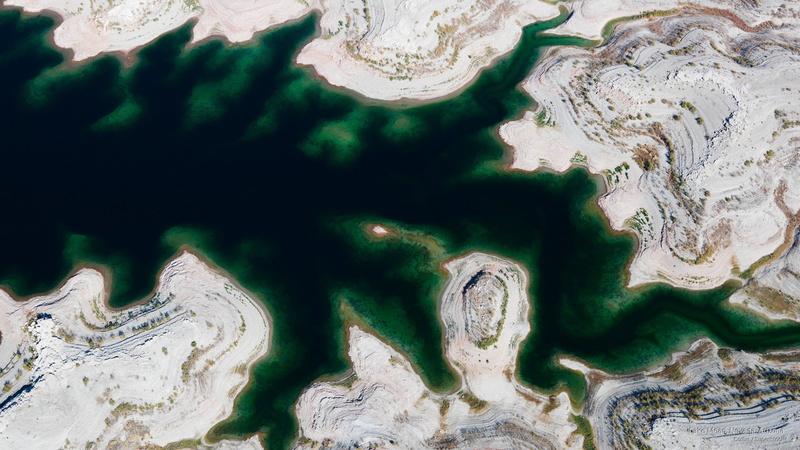 lake, Nature, arizona, nevada, 2K, mead