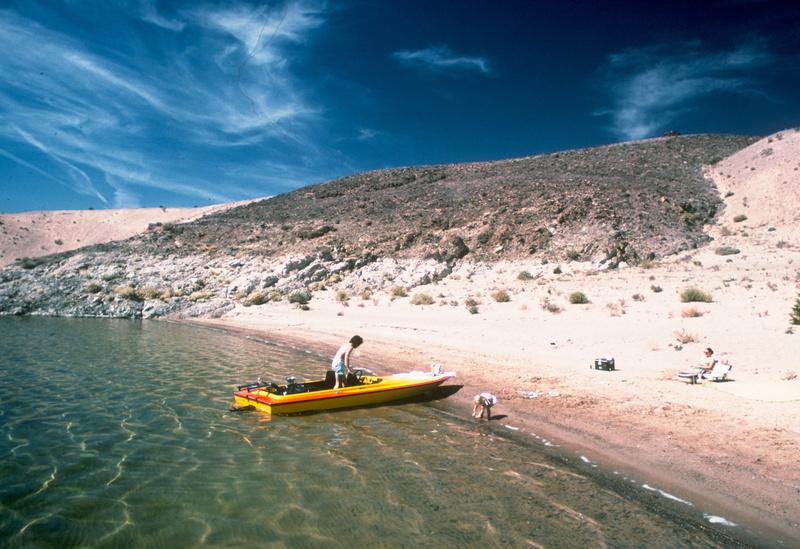 people, Nevada, sea, United States, vacations, scenics, adult, mead, beach, travel, day, nevada, lake mead, 2K, shoreline, one person, water, men, Canoeing