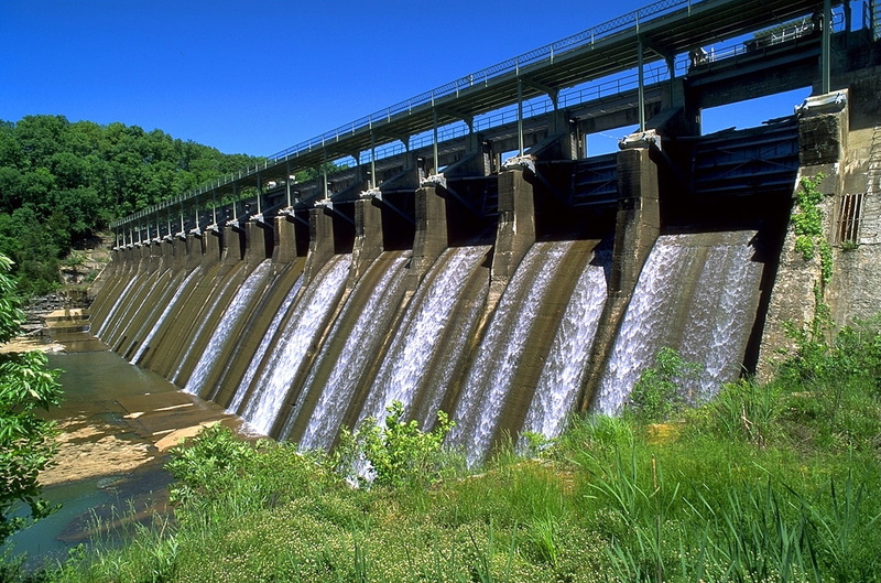 no people, sky, Clouds, day, architecture, Sky, environment, in a row, hydroelectric power, Tennessee, Dam, alternative energy, outside, environmental conservation