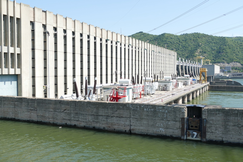 no people, danube cruise, djerdap, outdoors, nature, city, mode of transportation, connection, built structure, romania, river, waterfront, water, sunlight