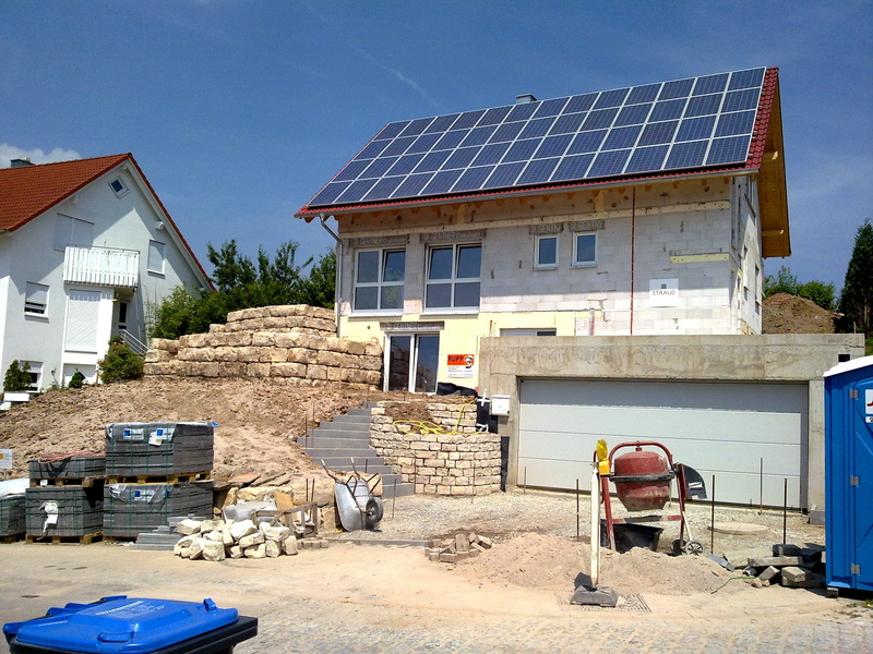 heating, repair, germany, panel, technology, solar energy, people, electricity, solar, development, finish, building, passive house, sky, lake dusia, house