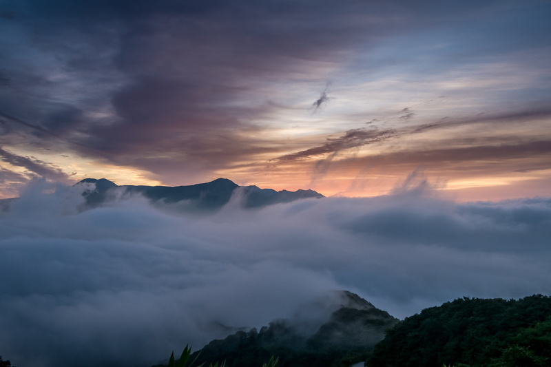 natural, kumamoto, asahi, volcano, landscape, mountain, cloud - sky, dramatic sky, environment, fog, mountain range, aso, mountain peak, sunset, idyllic