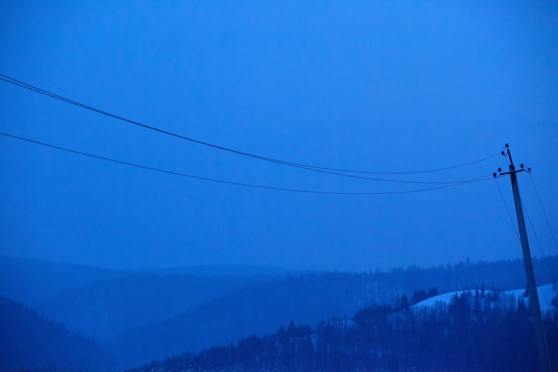 network, snow, pole, conduct, winter, distribution, cable, current, wiring, power supply, mountain, landscape, line, power, transmission, outdoors, 2K