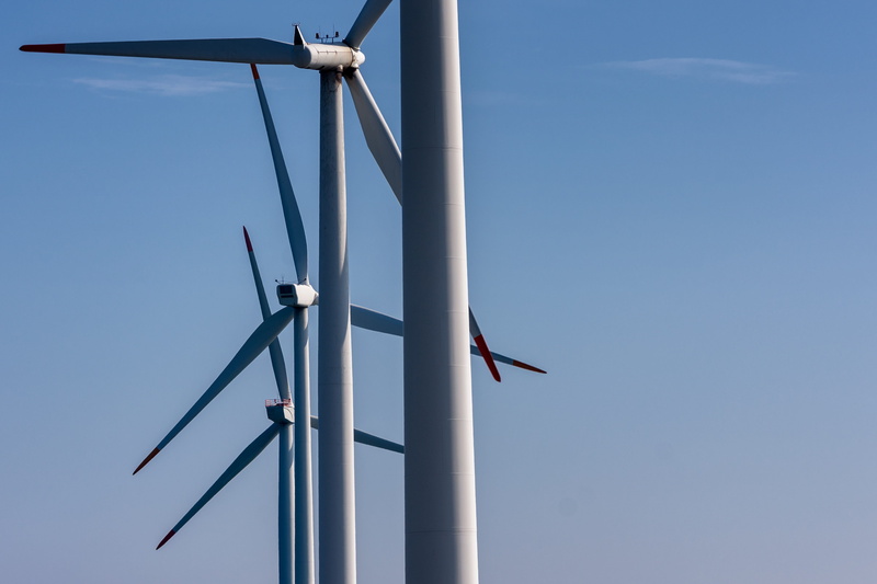 wind power, environment, no people, outdoors, wind park, day, low angle view, clear sky, wind energy, windräder, turbine, alternative energy, power supply