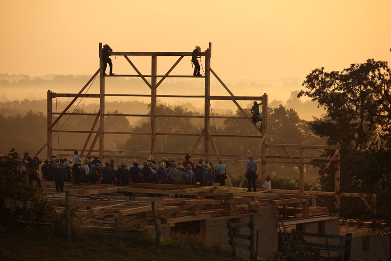 brown, sunrise, united states, structure, lifestyles, built structure, sun, 5K, crowd, sky, climbing, group of people, mount eaton, frame, human, plant