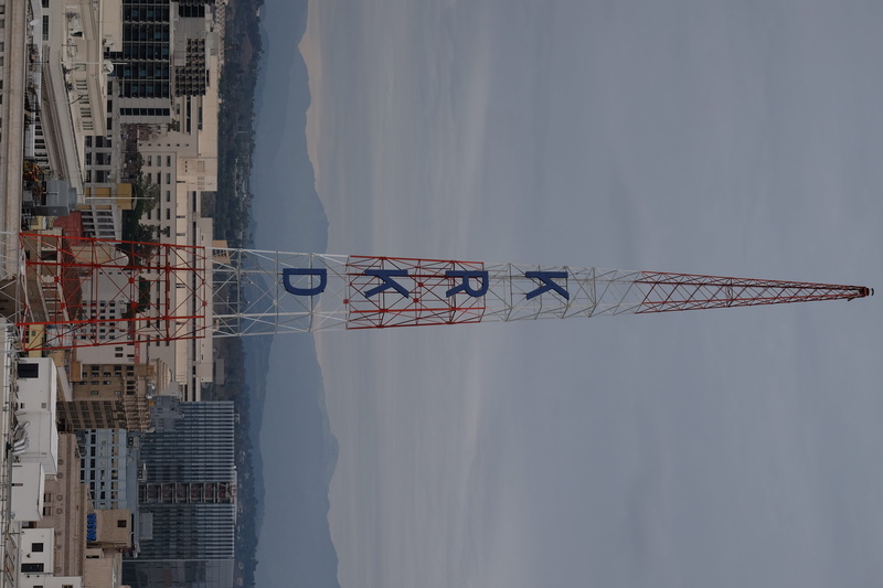 motor, oilfield, machine, nature, built structure, near, steel, travel, red, steeple, control tower, outdoors, building, river, town, building exterior