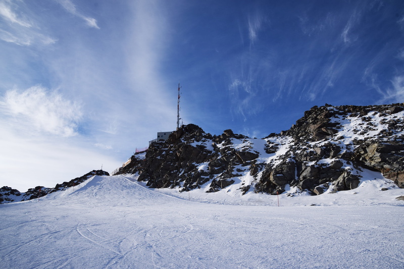 ski resort, sky, beauty in nature, tranquility, ski slopes, cloud - sky, scenics, winter, environment, mountains, ski run, alps, scenics - nature, tranquil scene