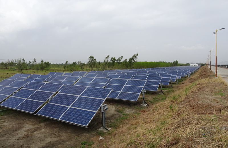 solar equipment, nature, solar panels, day, technology, canal bank, solar energy, land, environment, gujarat, india, environmental conservation, sky, fuel and power generation