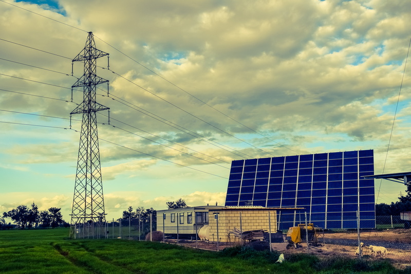 no people, farm, technology, cloud - sky, electricity, sky, alternative, panel, outdoors, 5K, power, land, power supply, energy, photo voltaic, built structure