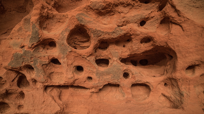 pattern, caves, desert, the past, rock, hole, outdoors, rough, textured, arizona desert, history, ancient, walls, built structure, daytime, southwest, day