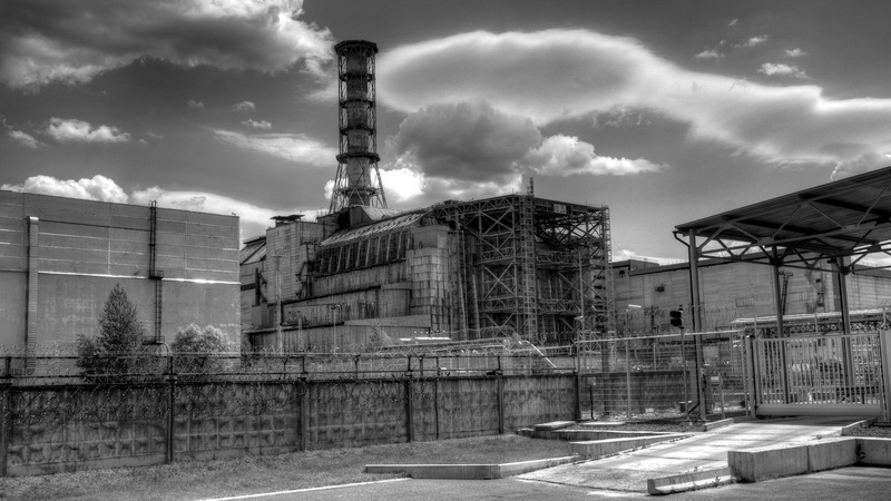 refinery, day, plant, oil Industry, building, outdoors, tower, device, metal, no People, building Exterior, equipment, construction Industry, fence, black And White