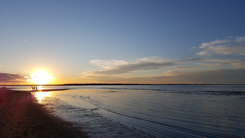 no people, Parlee Beach, Moncton Nb, nature, water, sea, idyllic, ocean, tranquility, reflection, new brunswick, cloud - sky, tranquil scene, sky, beauty in nature